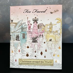 Too Faced Christmas Around The World Holiday Gift Set limited-edition 3 Palettes